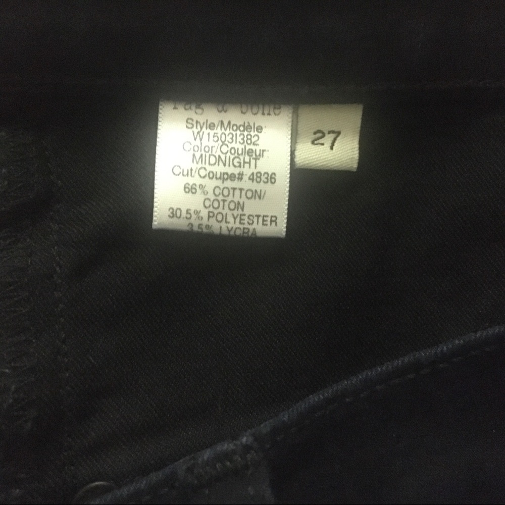 Rag & Bone Jean Midnight Jean View 5